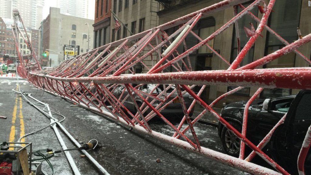 New York City crane accident