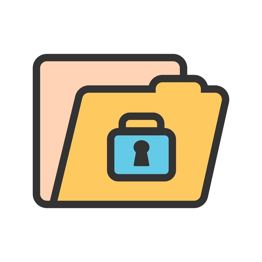 Confidential folder icon