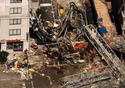 NYC crane collapse preview image