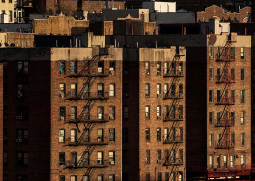 Photo of New York City apartment buildings