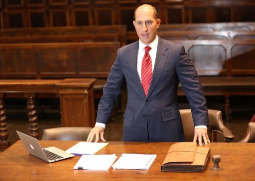 Photo of Adam Leitman Bailey in a courtroom