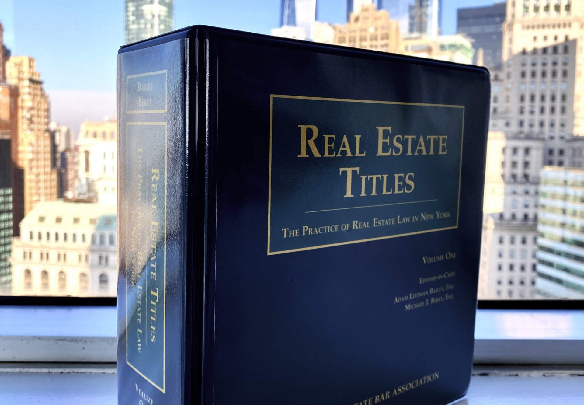 New York Law Journal Book Review New York State Bar Association Real